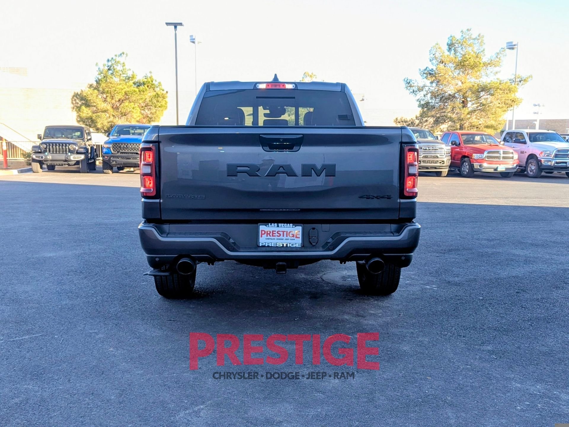 New 2026 Granite Crystal Metallic Clear-Coat Exterior Paint RAM Laramie image 6