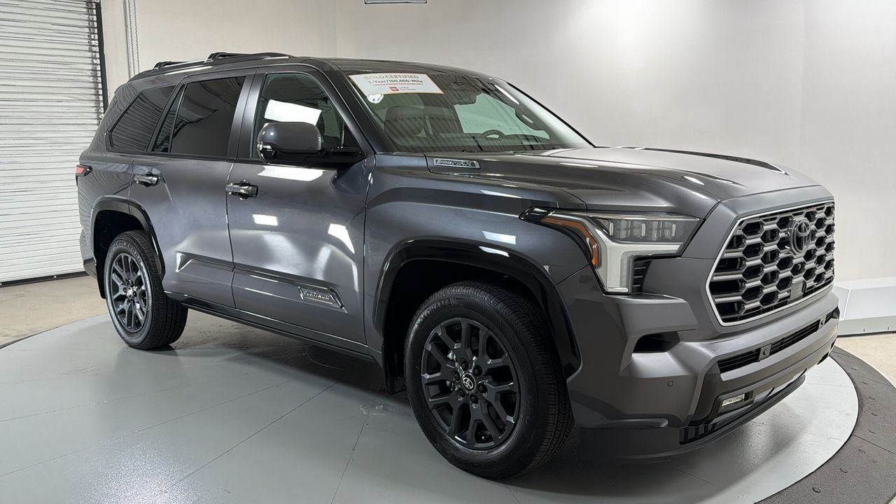 Certified Used 2026 Gray Toyota Platinum image 3