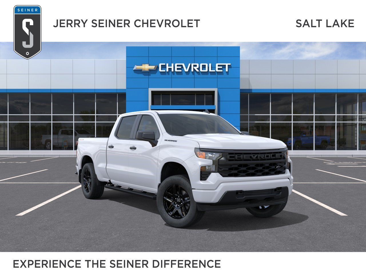 New 2026 Summit White Chevrolet Custom image 1