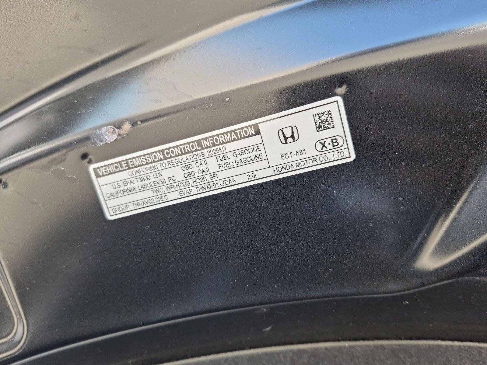 Used 2026 Crystal Black Pearl Honda Sport image 16
