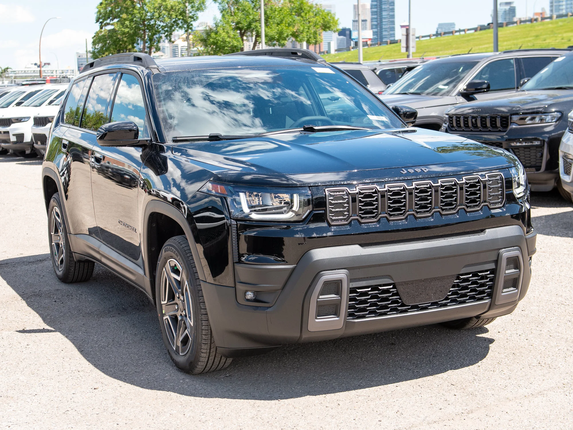 New 2026 Black Jeep Laredo * Hybrid image 6