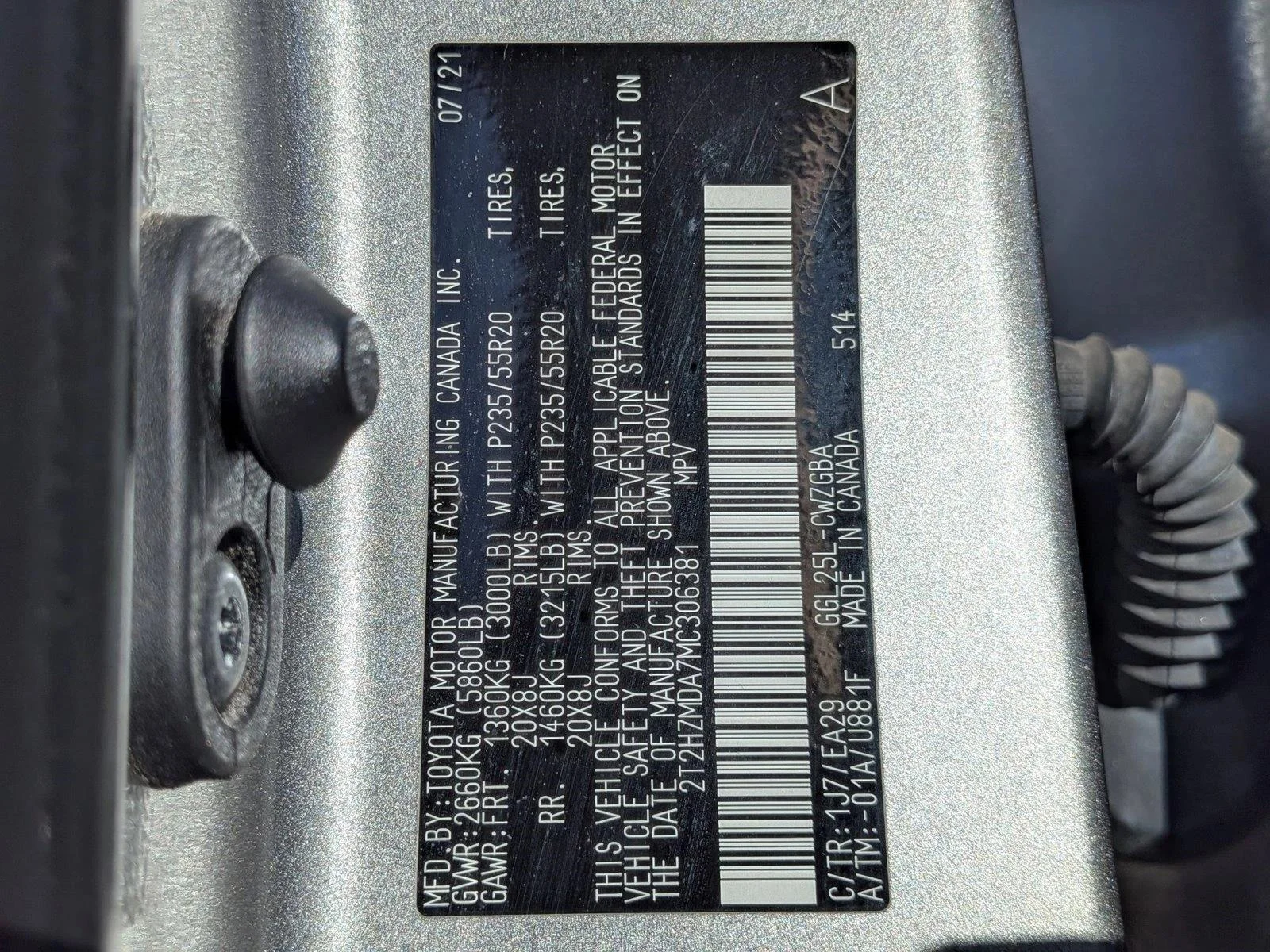Certified Used 2021 Atomic Silver Lexus RX 350 image 23