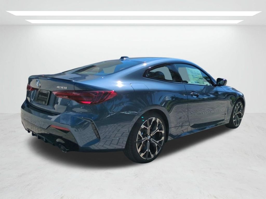 New 2027 Arctic Race Blue metallic BMW 430i image 4