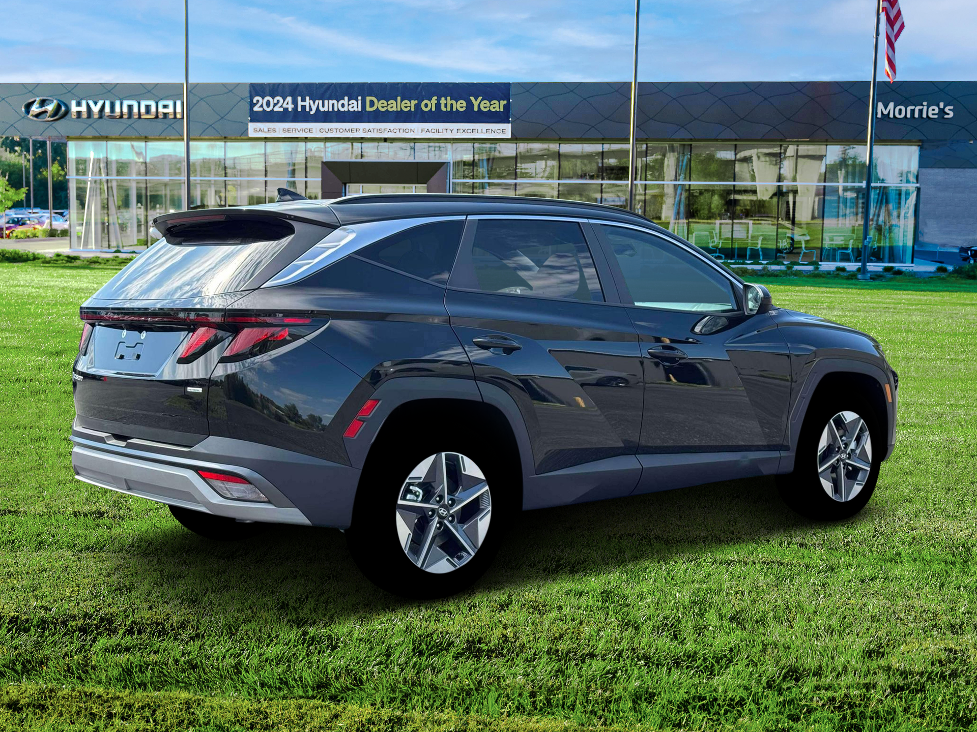 New 2026 Phantom Black Hyundai SEL AWD image 8