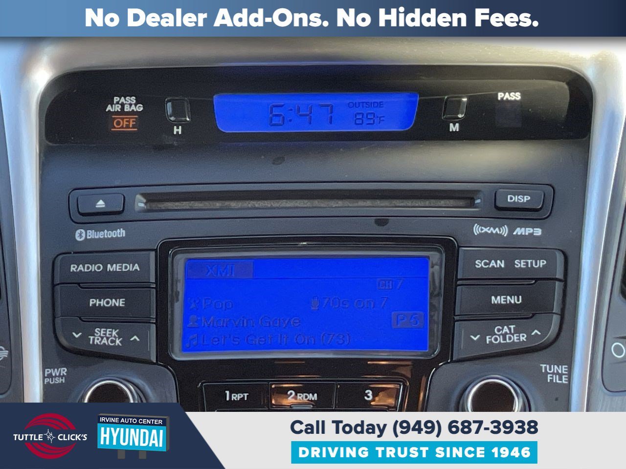 Used 2013 Shimmering White HYUNDAI GLS PZEV image 17
