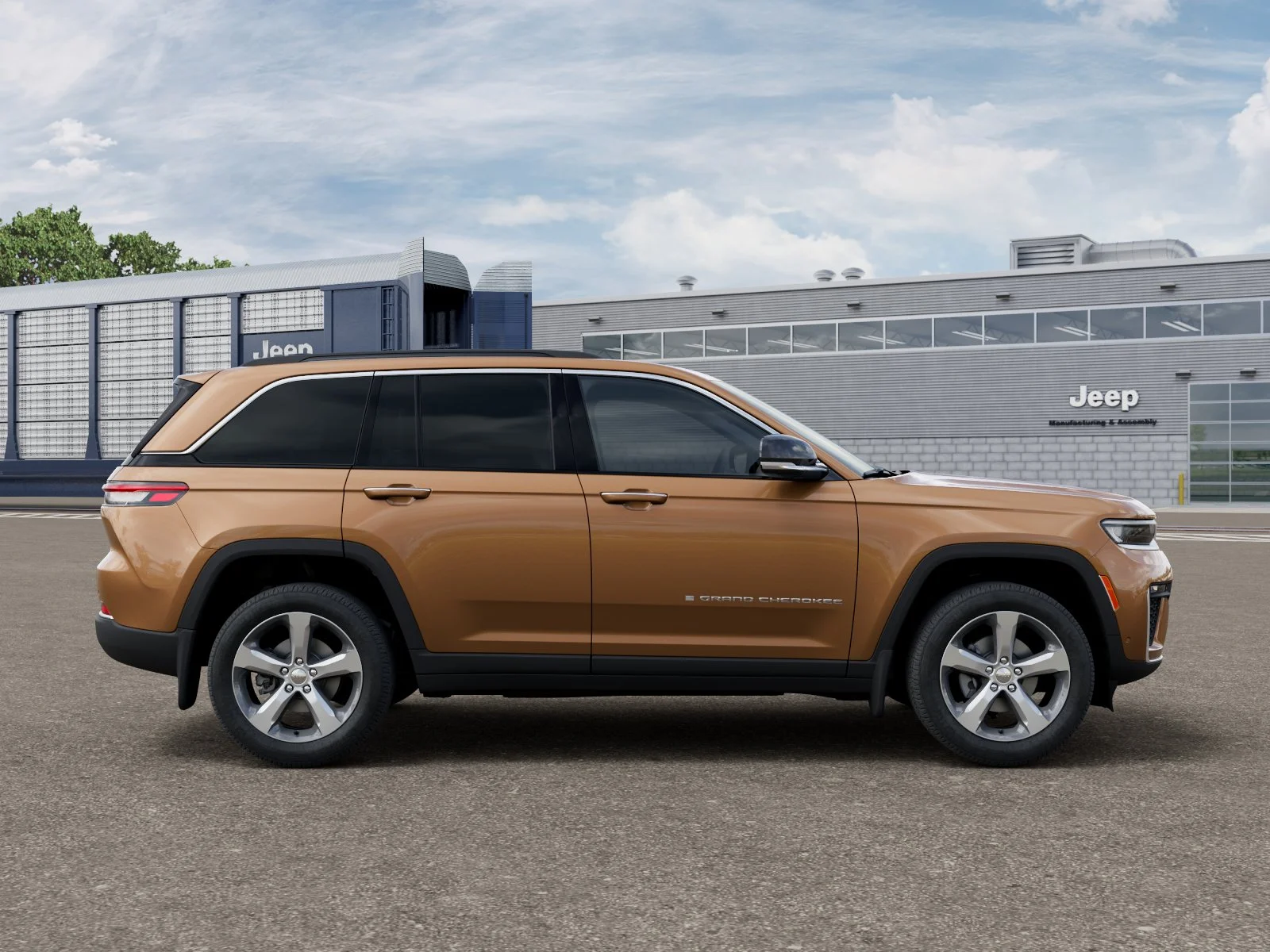 New 2026 Copper Shino Metallic Clear-Coat Exterior Paint Jeep Limited image 12