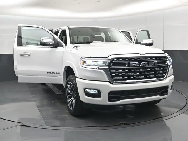 New 2027 Ivory White Tri-Coat Pearlcoat RAM Limited image 58