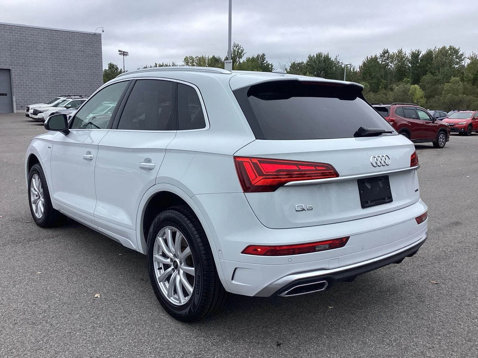Used 2024 Glacier White Metallic Audi S line Prestige image 5