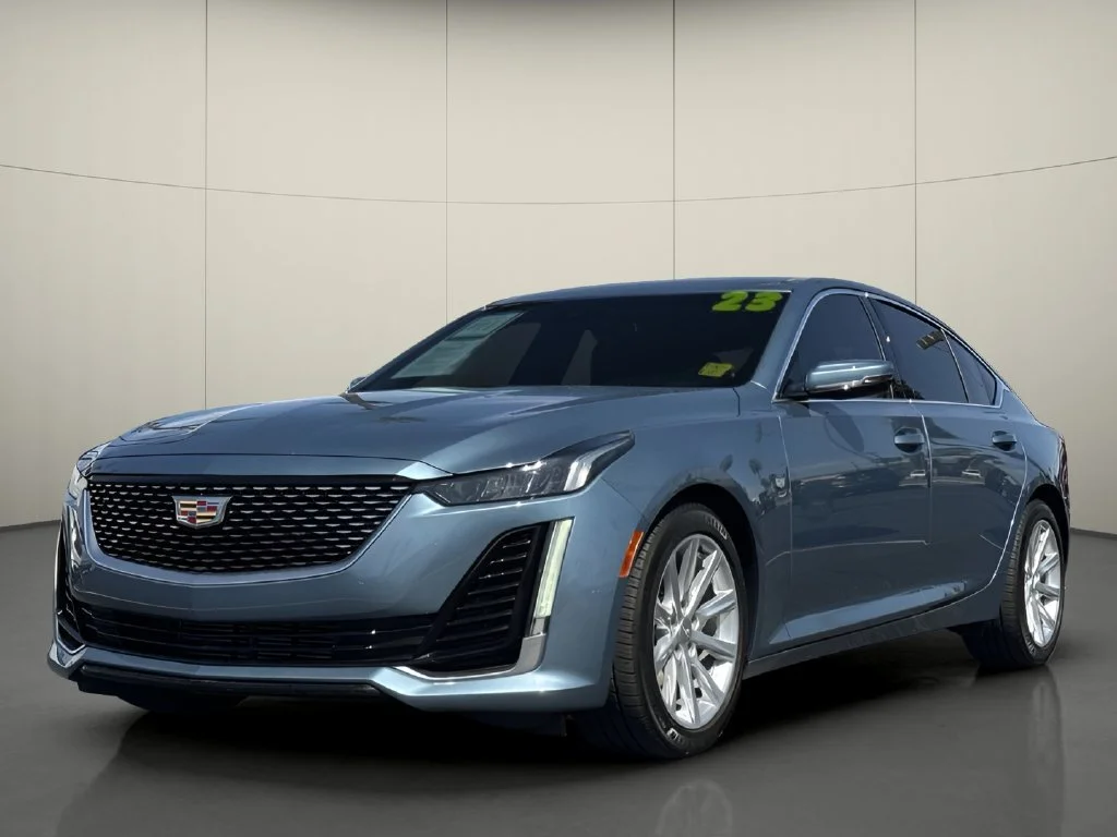 Used 2023 MIDNIGHT STEEL METALLIC Cadillac Luxury image 3