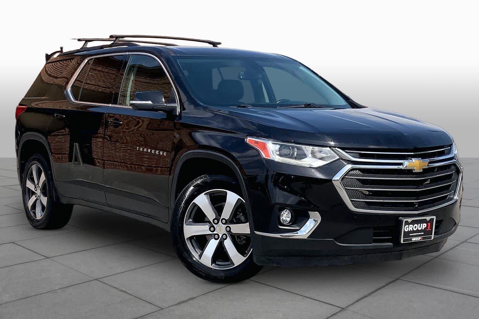 Used 2021 Mosaic Black Metallic Chevrolet LT Leather image 3
