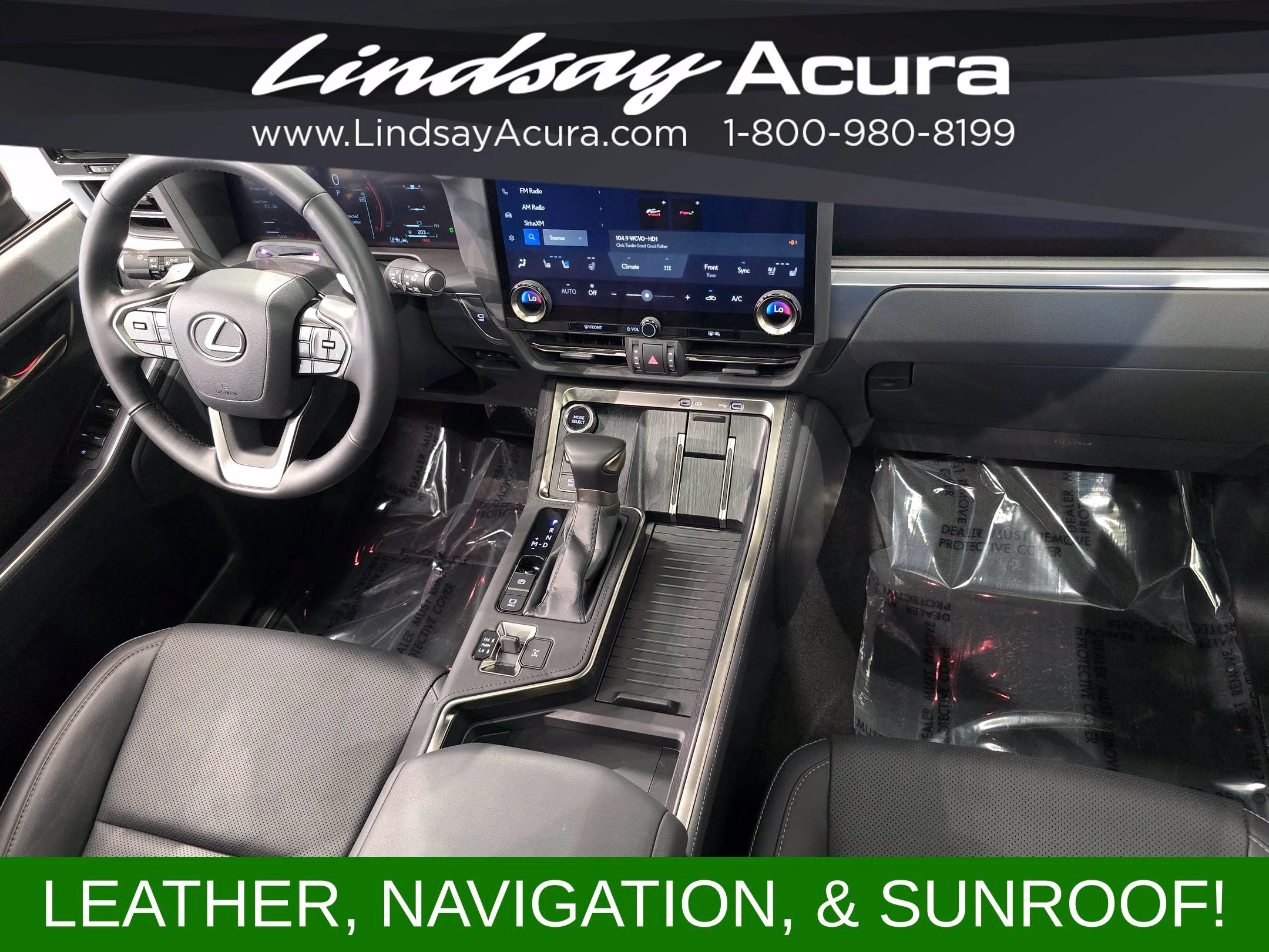 Used 2024 Nori Green Pearl Lexus 550 Premium+ image 10