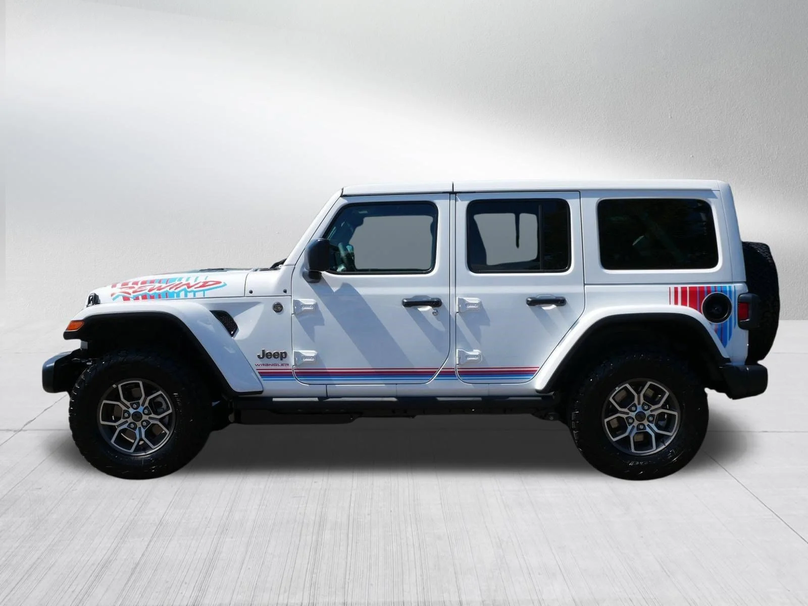 New 2026 Bright White Clearcoat Jeep Rewind image 4