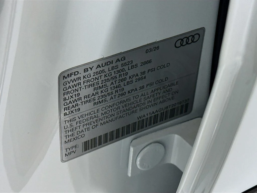 Used 2026 White Audi  image 34