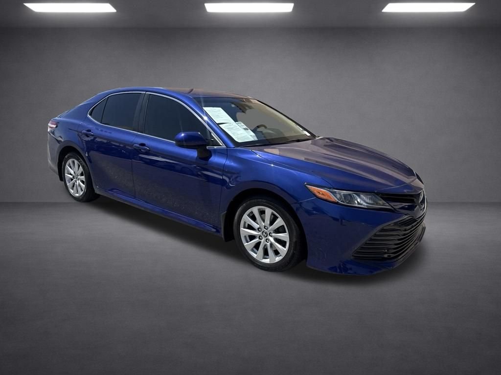 Used 2018 Blue Toyota LE image 11