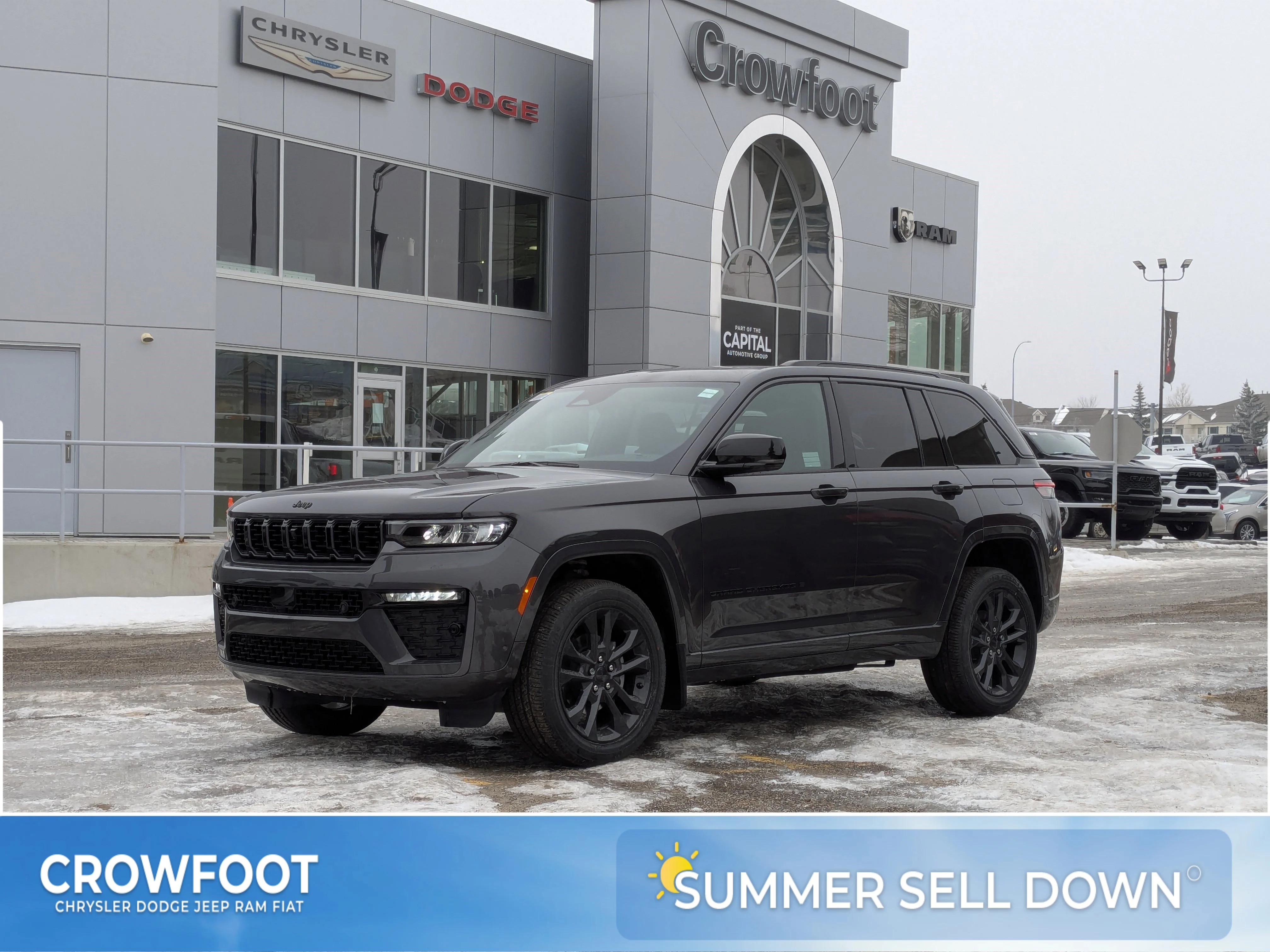New 2026 Grey Jeep Limited Reserve - - Pano Sunroof - Nappa Lthr - Vent Seats - Tow Pkg - Remote Start & More! image 1
