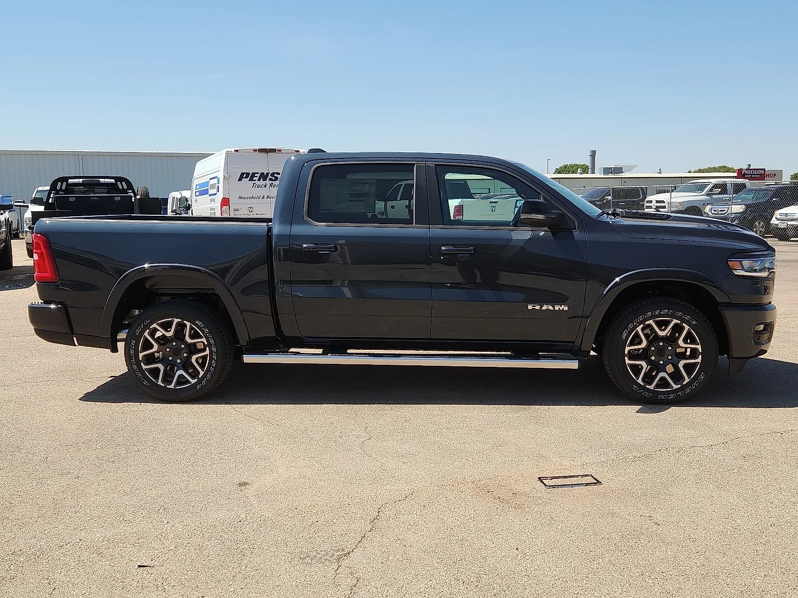 New 2026 Forged Blue Metallic  Paint Ram LARAMIE CREW CAB 4X4 5