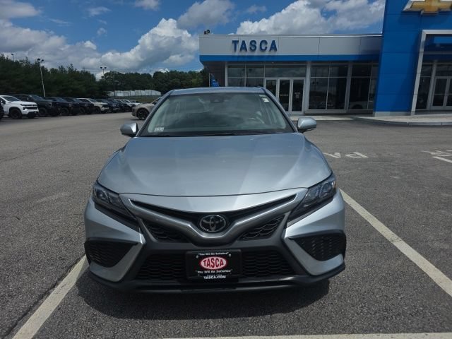 Used 2024 Celestial Silver Metallic Toyota SE image 2