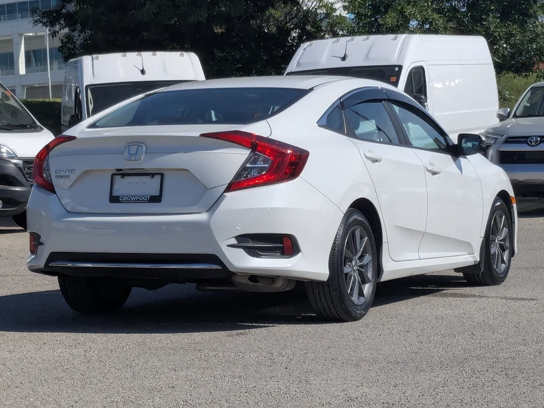 Used 2021 White Honda EX - - FWD - Sunroof - Heated Mirrors - Keyless Entry - Smart Device Integration & More! image 8