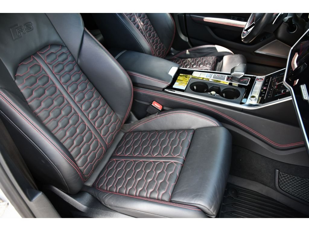 Used 2021 Glacier White Metallic Audi 4.0T (Tiptronic) image 30