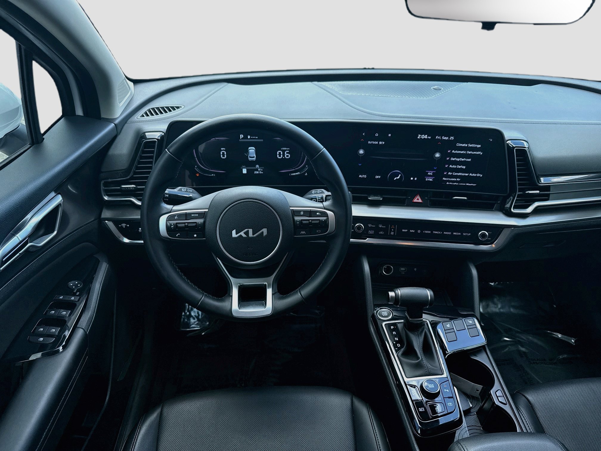Used 2024 Glacial White Pearl Kia EX image 17