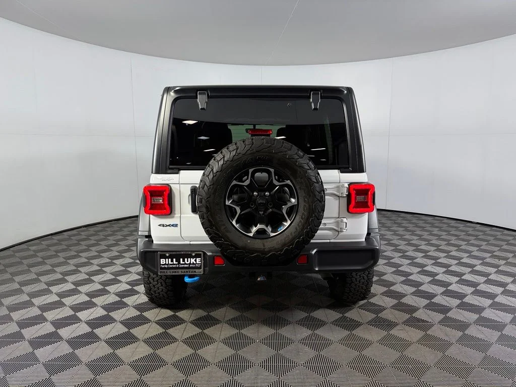 Certified Used 2023 White Jeep Rubicon 4xe image 8