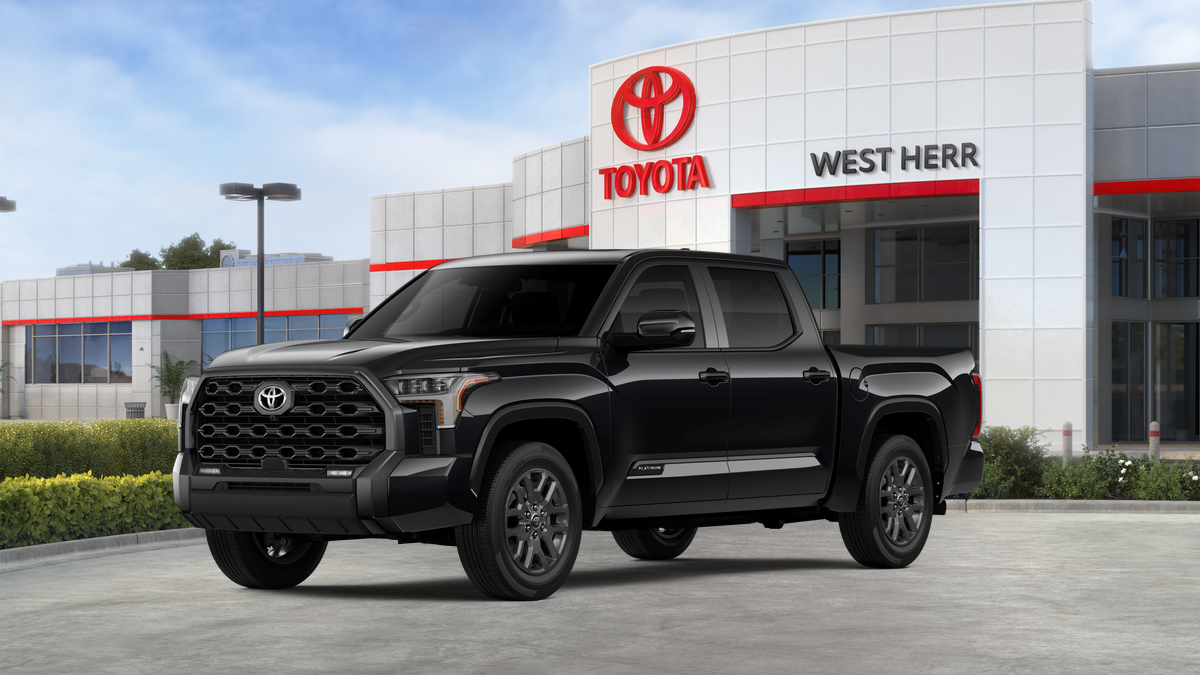 New 2026 Midnight Black Metallic Toyota Platinum image 12