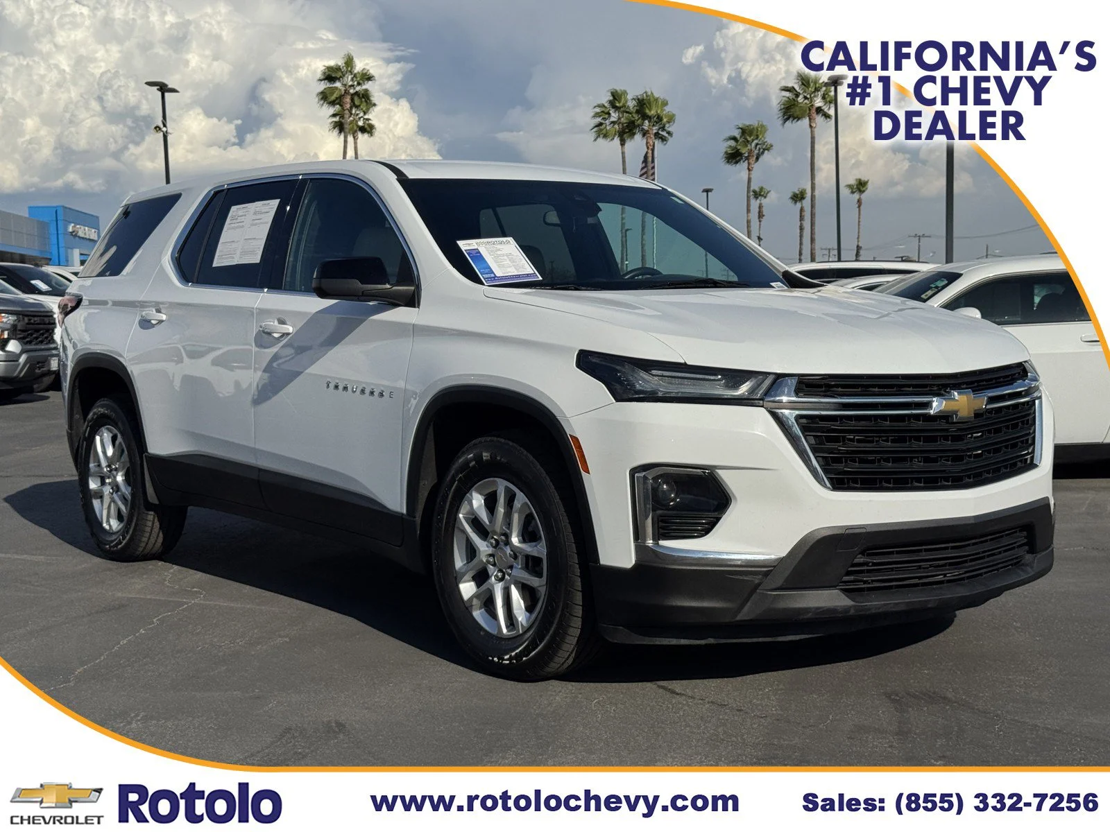 Used 2022 Summit White Chevrolet LS image 1