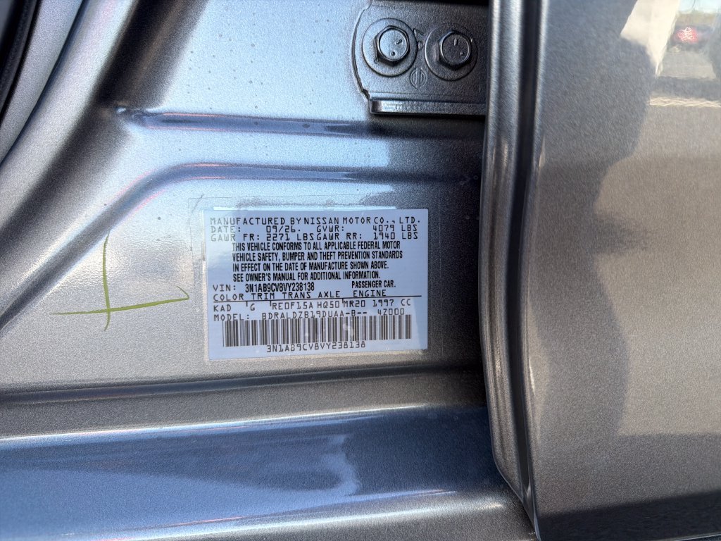 New 2027 Gray Nissan SV image 14