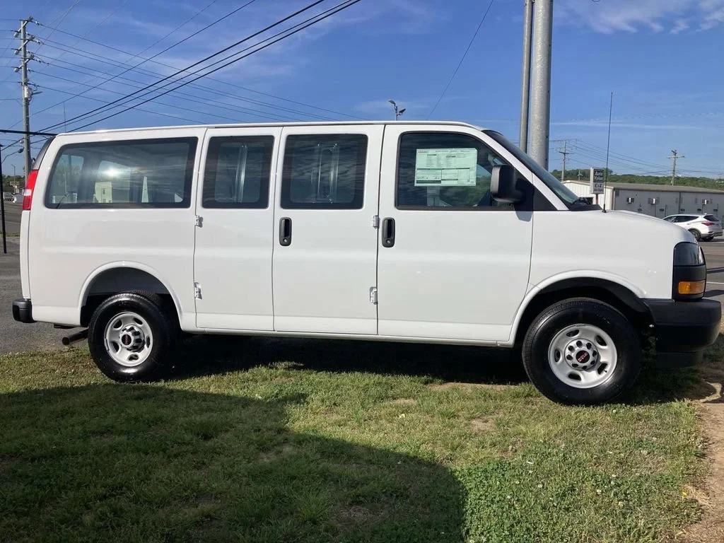 New 2026 Summit White GMC Work Van image 2