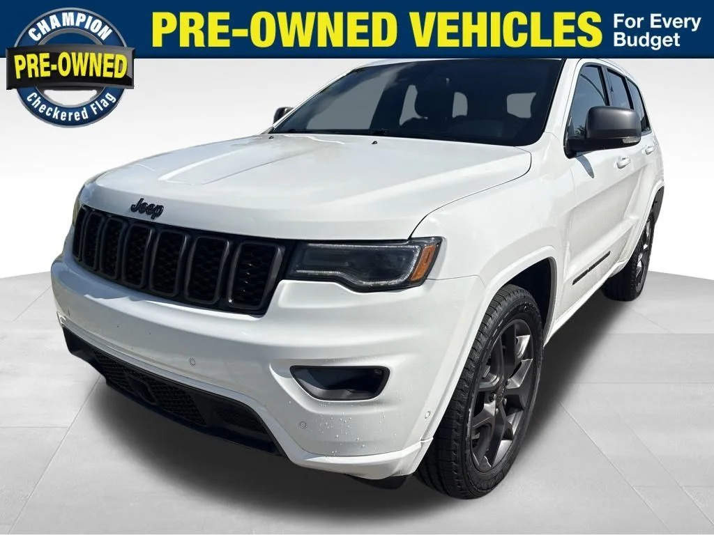 Used 2021 White Jeep 80th Anniversary Edition image 1