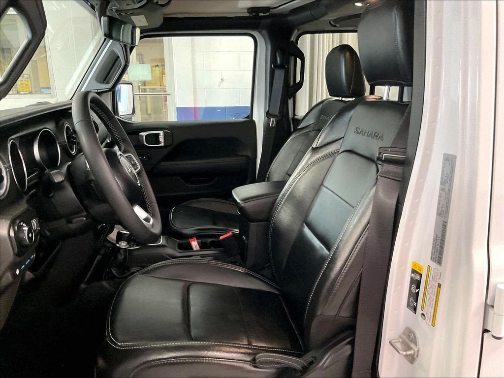 Used 2023 White Jeep Sahara 4xe image 10
