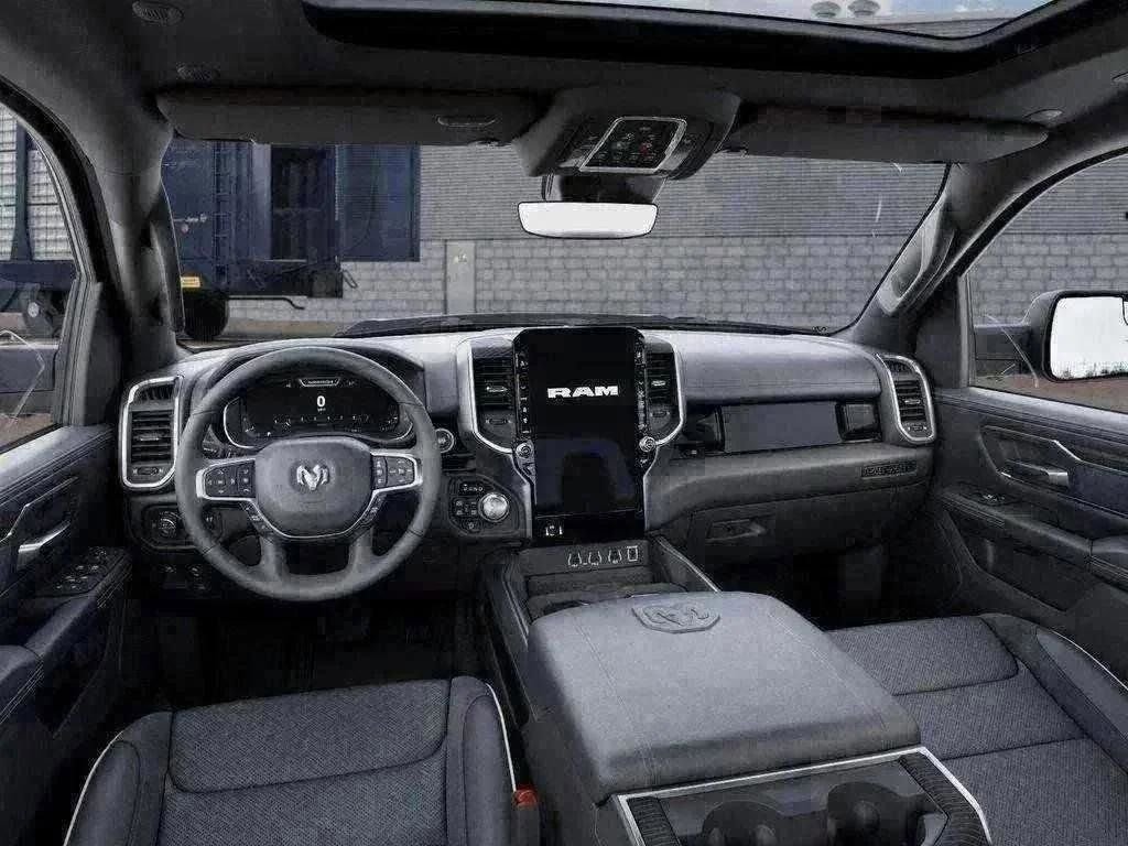 New 2026 Bright White Clear-Coat Exterior Paint RAM Laramie image 14
