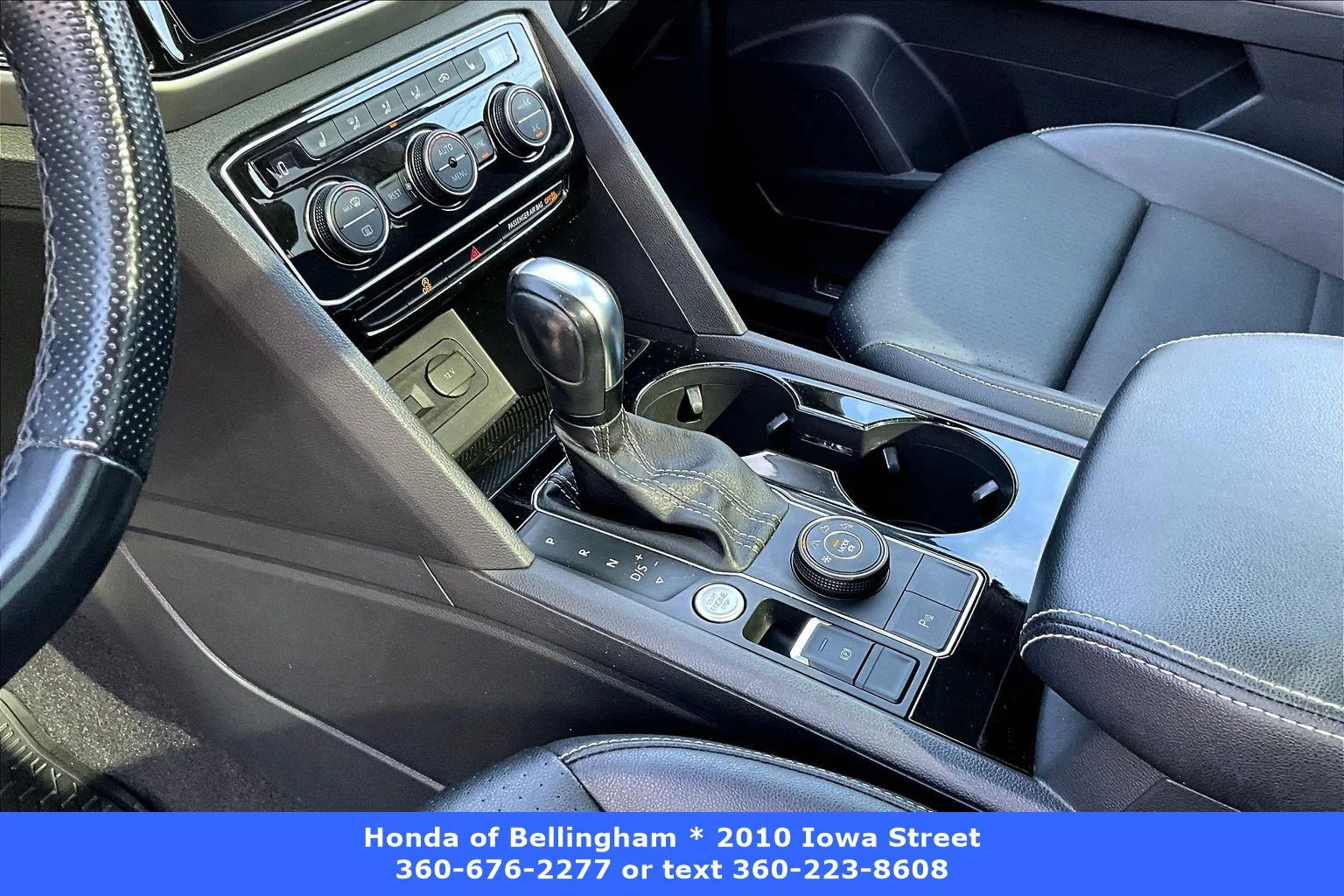 Used 2021 Deep Black Volkswagen 3.6L V6 SEL R-Line image 15