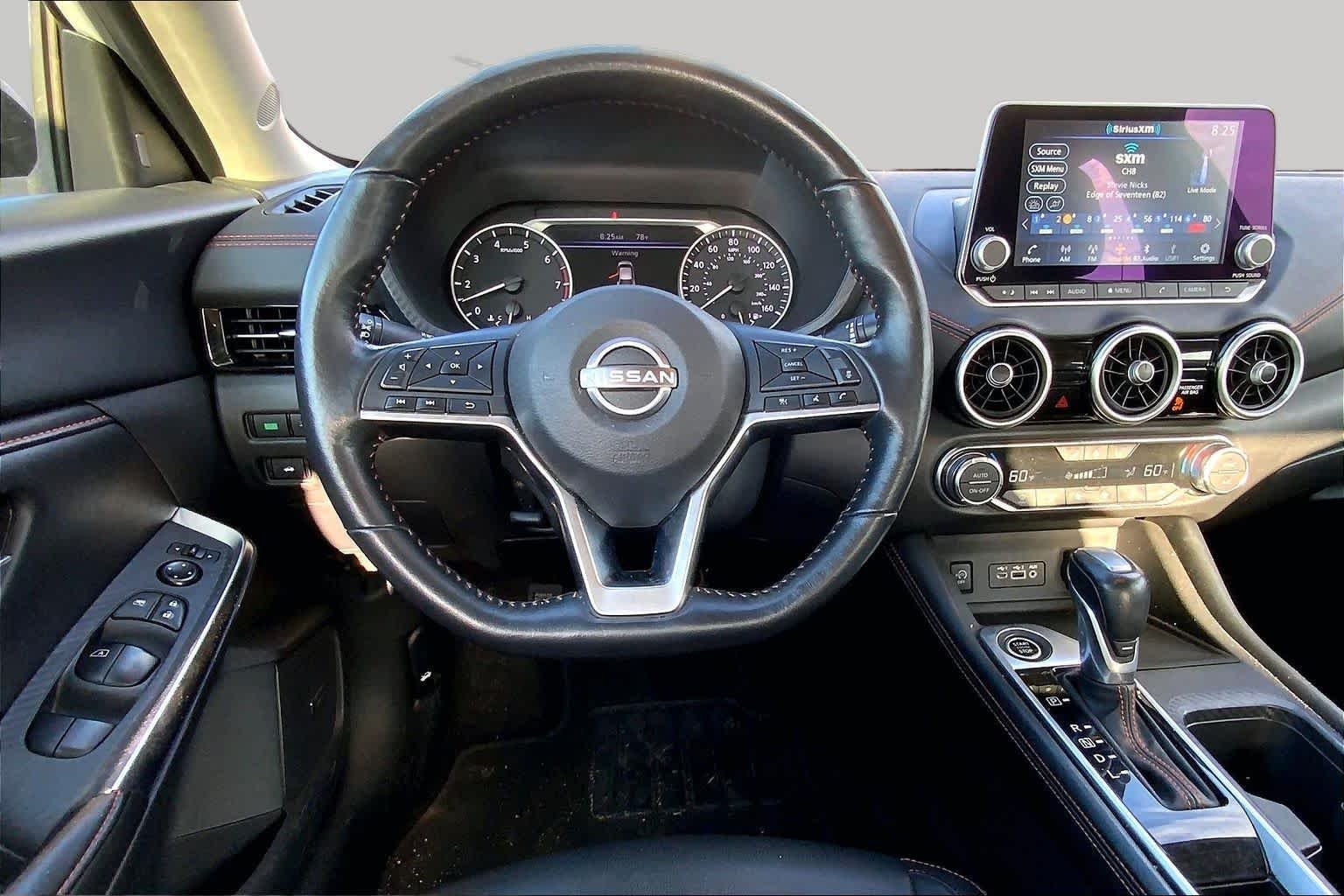 Used 2025 Aspen White Tricoat/Super Black Nissan SR image 6