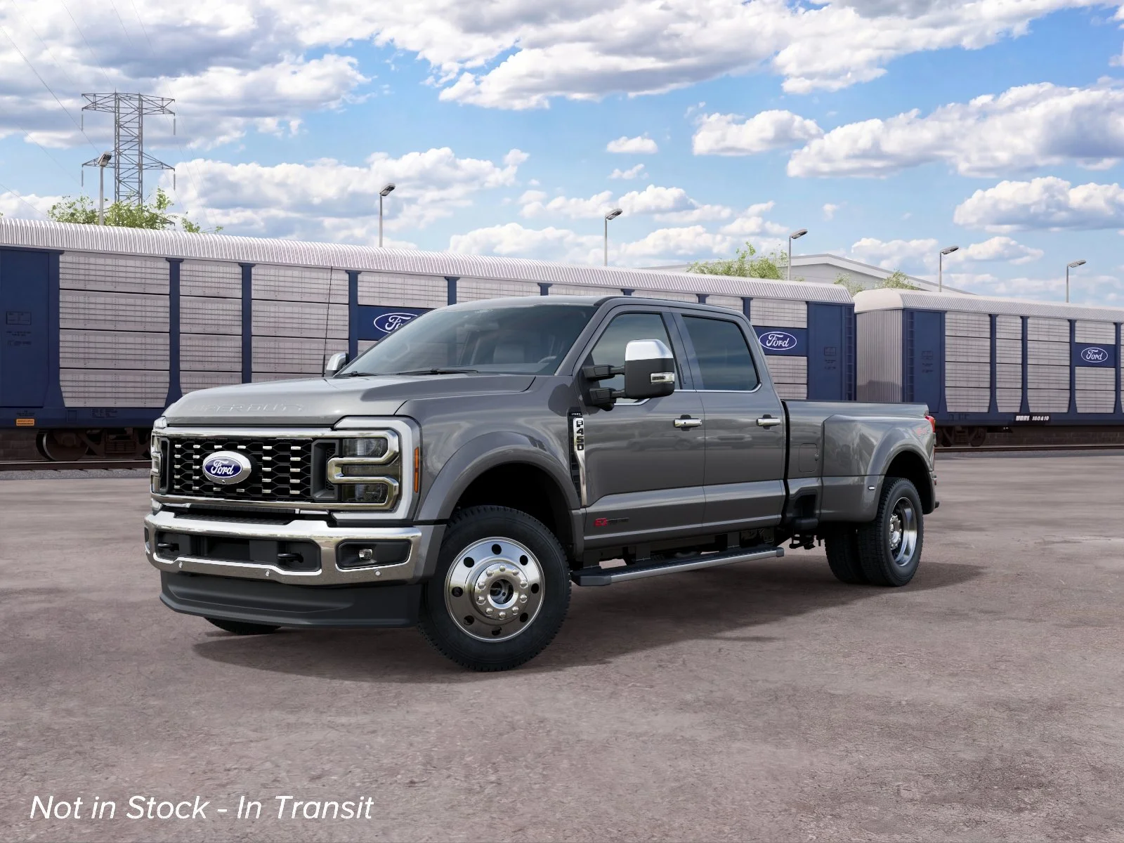 New 2027 Carbonized Gray Metallic Ford F-450® Lariat® image 2