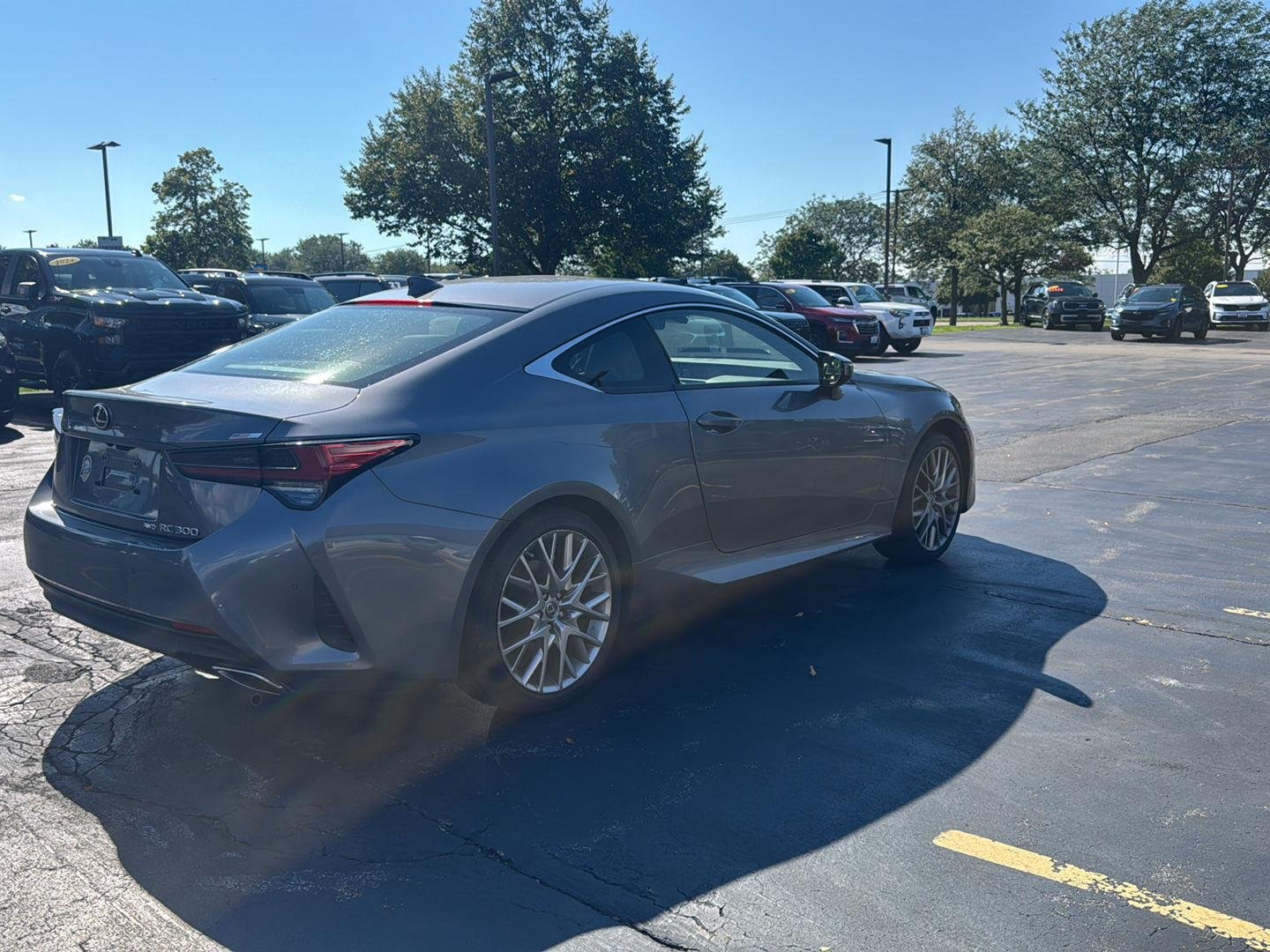 Used 2020 Nebula Gray Pearl Lexus RC 300 image 7
