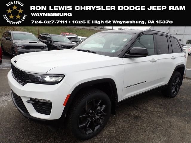 New 2025 Bright White Clear-Coat Exterior Paint Jeep Limited image 1