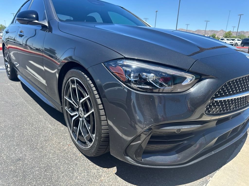 Certified Used 2023 Graphite Gray Metallic Mercedes-Benz C 300 image 2