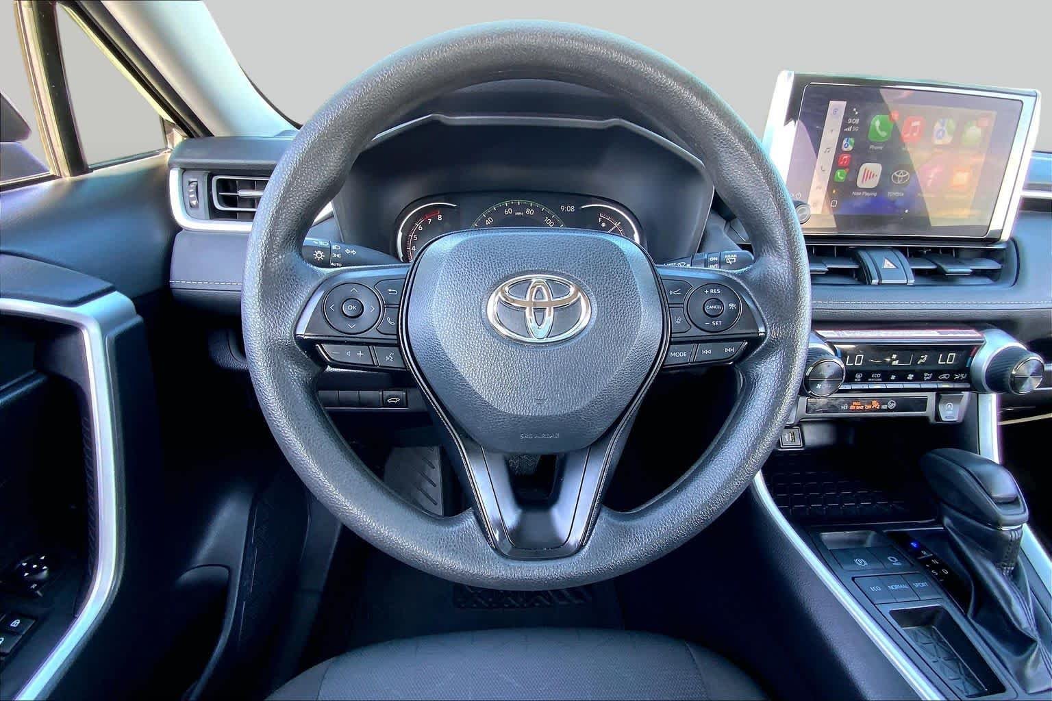 Used 2025 Midnight Black Metallic Toyota XLE image 6