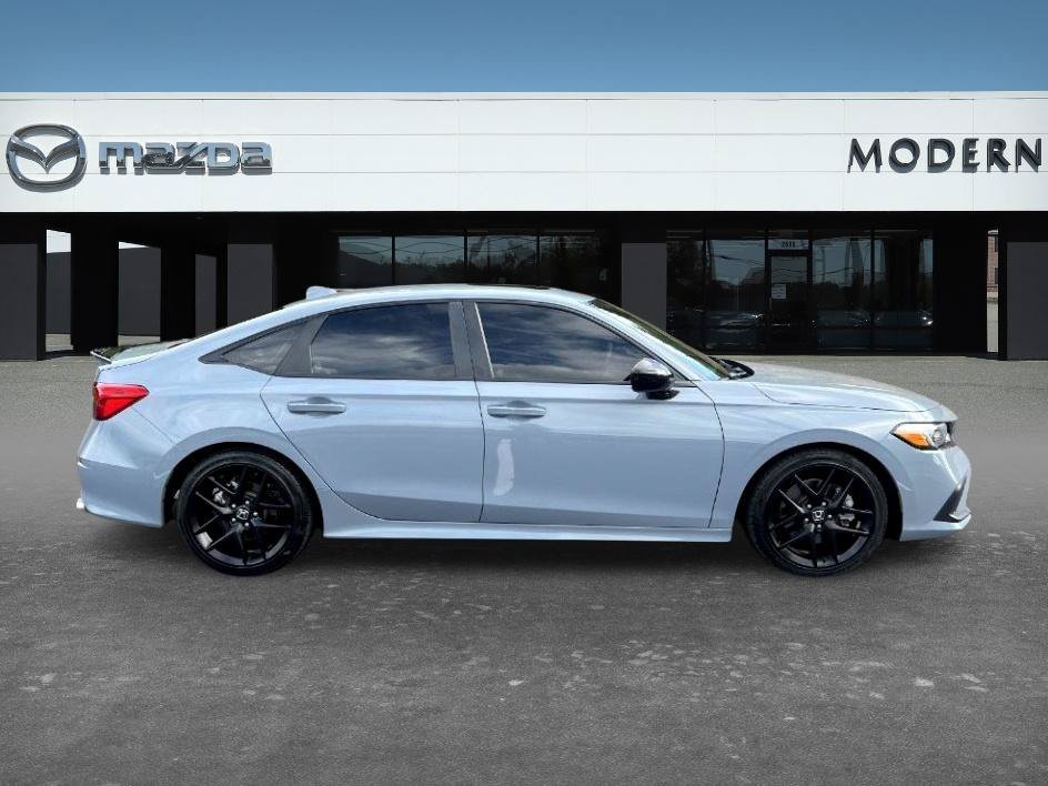 Used 2023 Aegean Blue Metallic Honda Si image 4