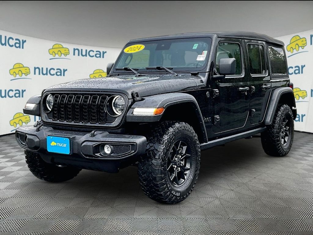 Used 2024 Black Jeep Willys image 3