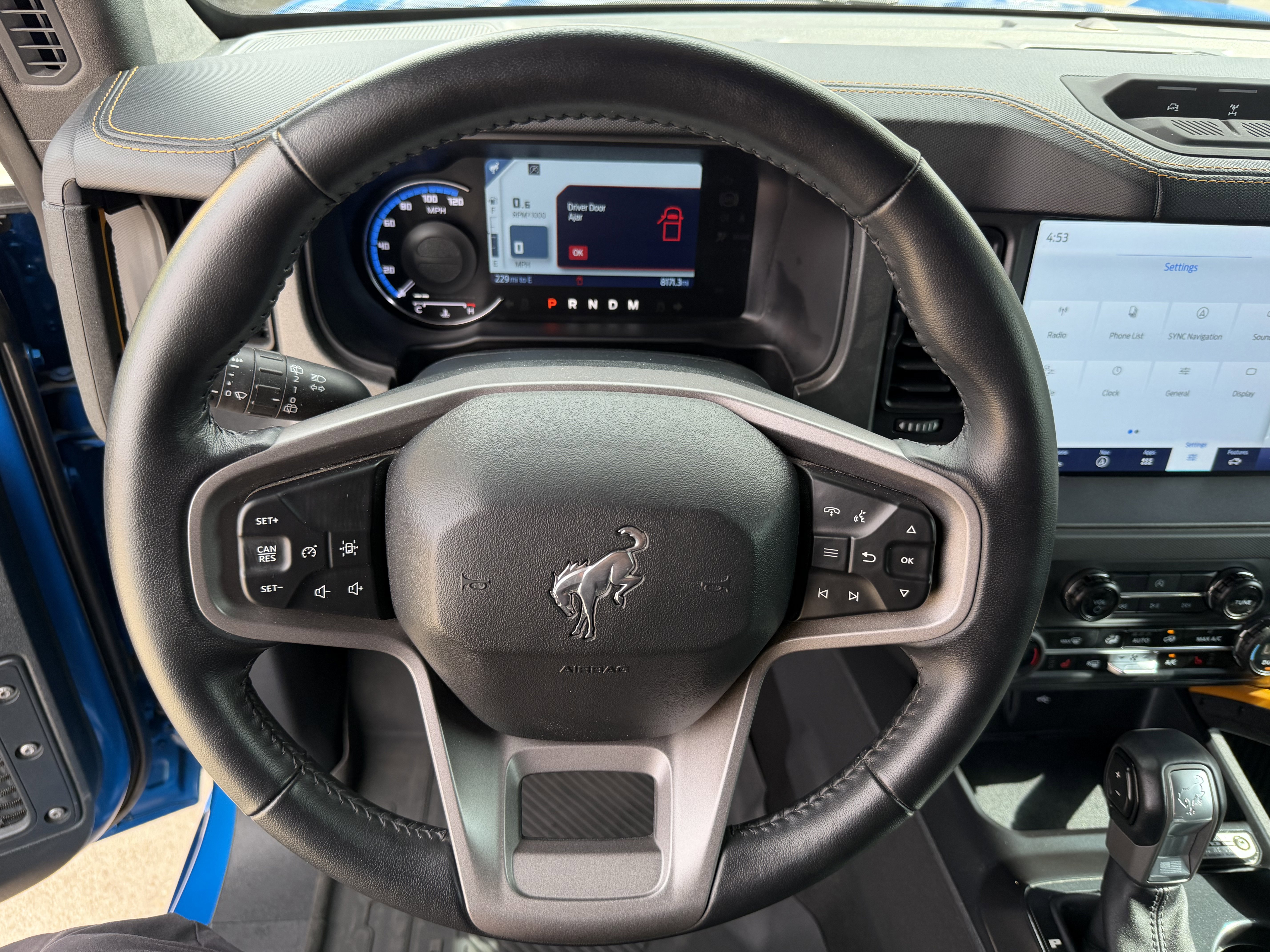 Used 2024 Velocity Blue Metallic Ford Badlands image 17