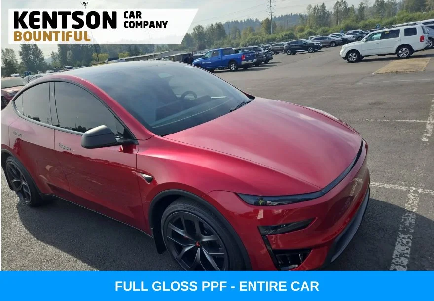 Used 2026 Red Tesla Performance image 2