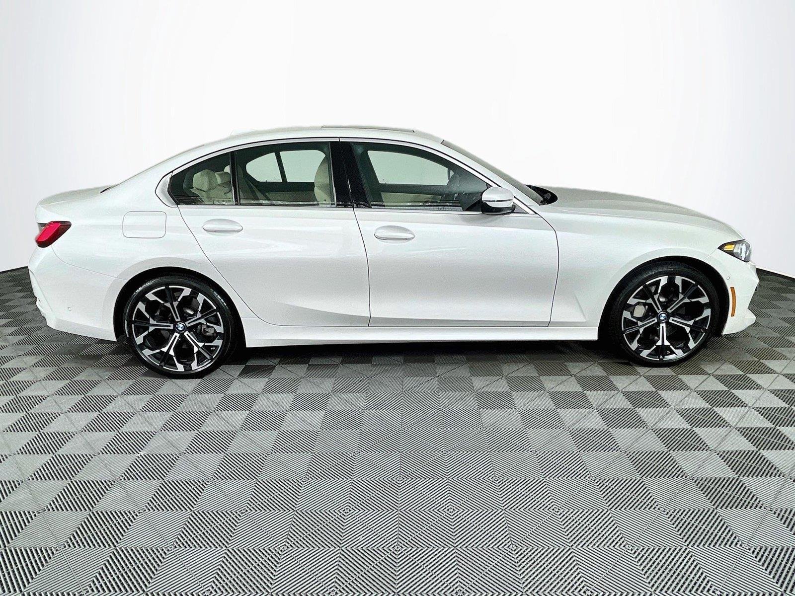 Used 2025 Mineral White Metallic BMW 330i xDrive image 10