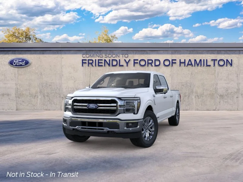 New 2026 Star White Metallic Tri-Coat Ford Lariat® image 2