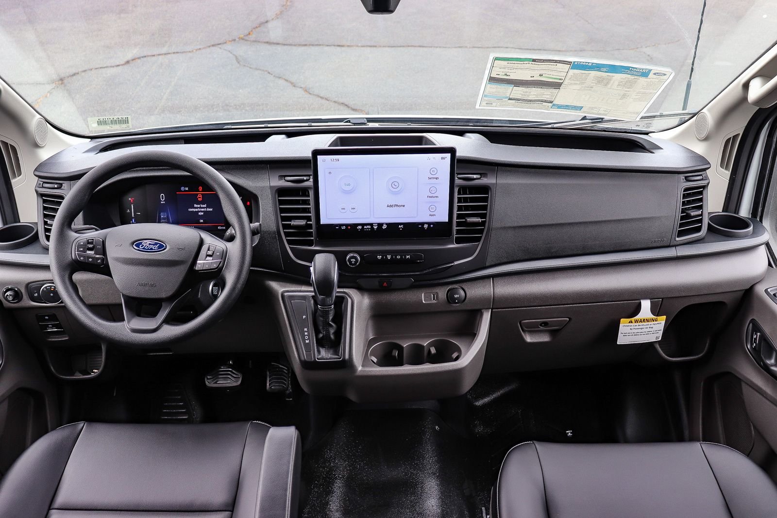 New 2026 Oxford White Ford Cargo Van image 12