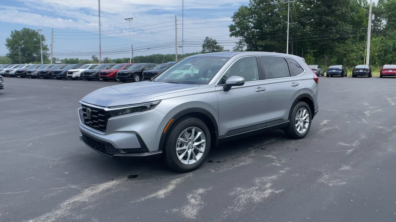 New 2026 Solar Silver Metallic Honda AWD EX image 4