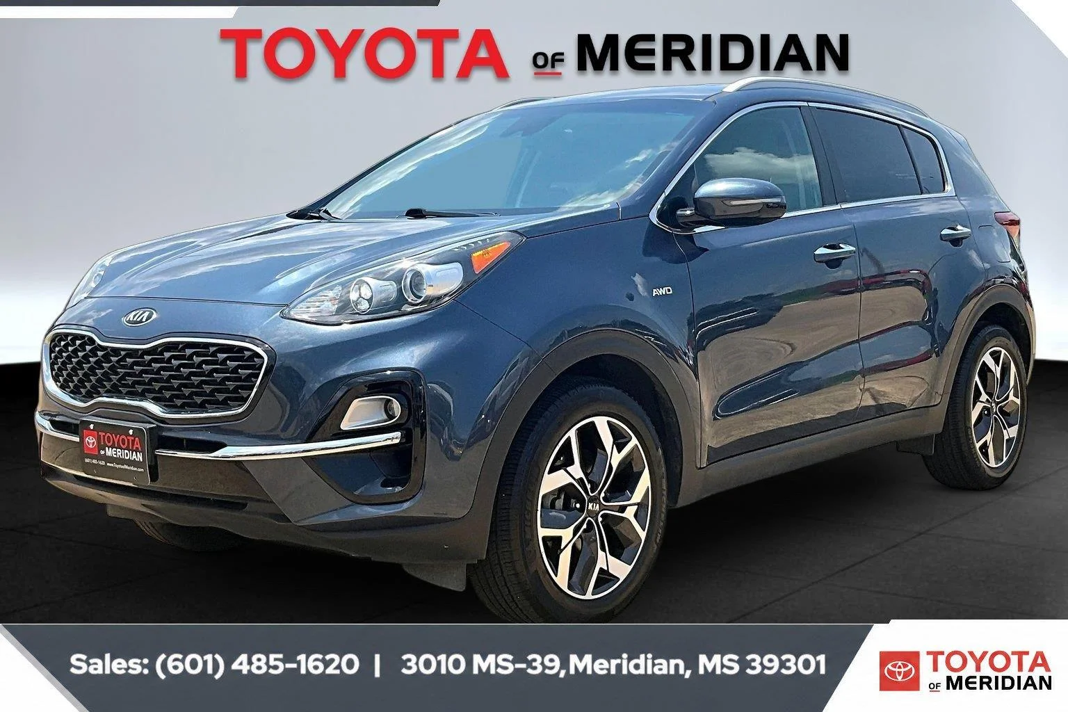 Used 2021 Pacific Blue Kia EX image 10