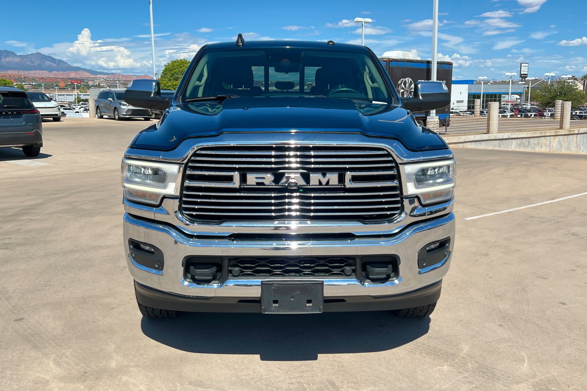 Certified Used 2021 Patriot Blue Pearlcoat Ram Laramie image 9