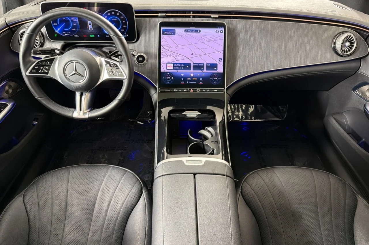 Certified Used 2023 MANUFAKTUR Alpine Grey Mercedes-Benz EQE 500 image 12